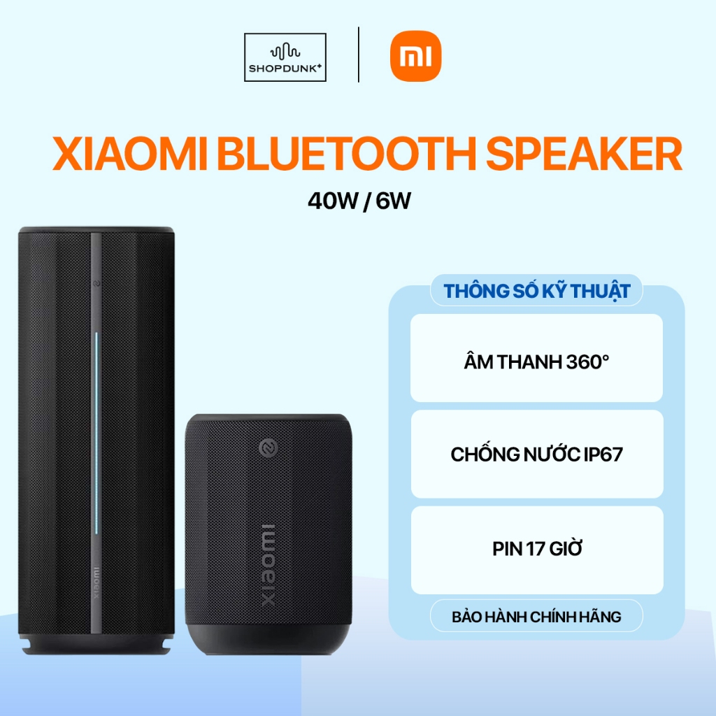 Loa Xiaomi Bluetooth Speaker 40W/ 6W