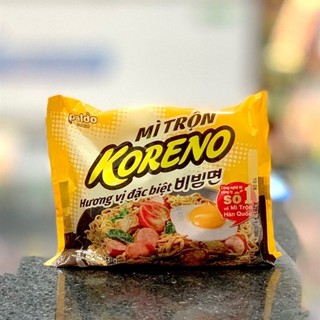  Thùng 40 Gói Mì Trộn Koreno Các Vị Cay Đặc Biệt Sườn Bò Tokboki 73G 74G 79G 