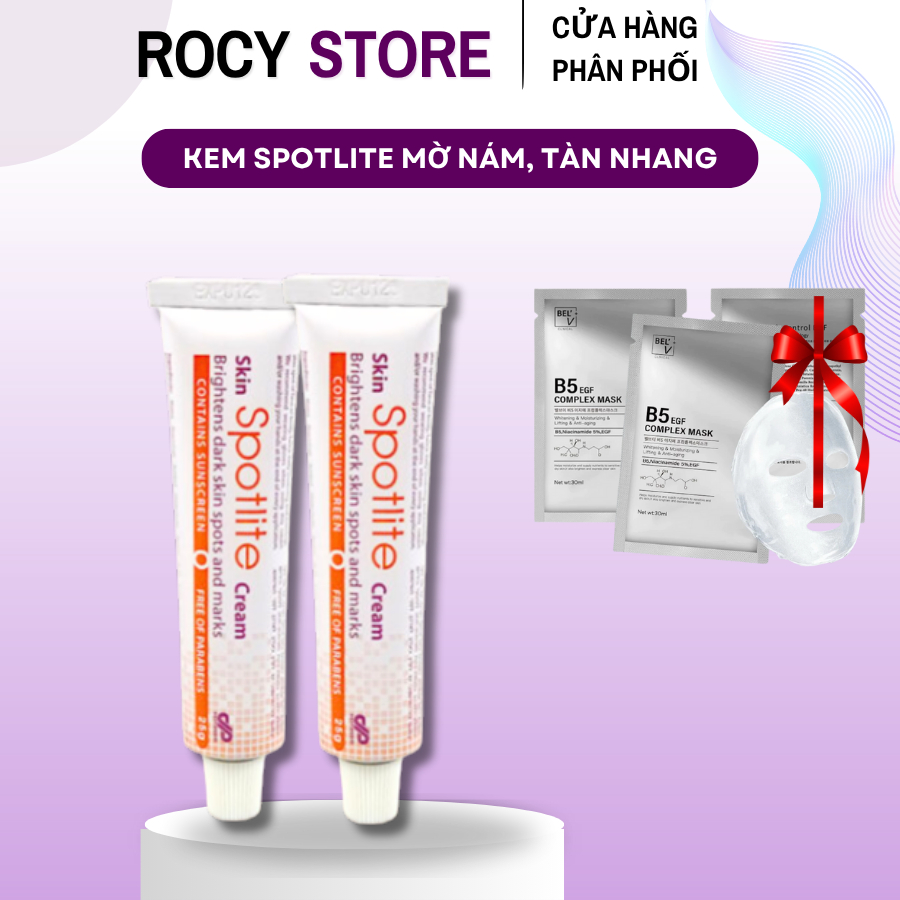 Kem Spotlite - Dưỡng Sáng, Ngừa Lão Hóa, Phục Hồi Và Làm Mờ Thâm Nám Tàn Nhang