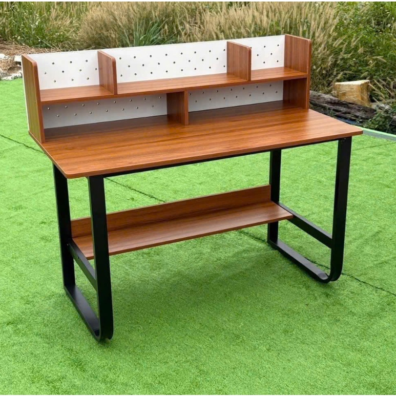 Bàn làm việc có kệ sách BKG , tích hợp kệ lưu trữ lớn, màu sắc đa dạng, chân thép sơn tĩnh điện | BigBuy360 - bigbuy360.vn