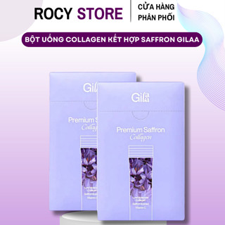 COMBO 2 Hộp Bột Uống Collagen Cao Cấp Kết Hợp Saffron Gilaa Giúp Da Căng Sáng Đàn Hồi (60 gói x 2g)