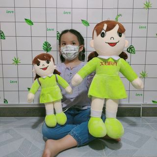 (tặng gấu bông bình sữa) GẤU BÔNG XUKA (65cm) SIZE LỚN