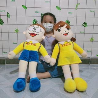 DOREMON THÚ NHỒI BÔNG CAO CẤP VẢI MỊN XUKA NOBITA