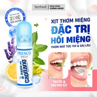 Xịt Thơm Miệng Pasta del Capitano Pasta del Capitano – Chống môi miệng, Giúp Hơi Thở Thơm Mát, Hơn 200 Lần Xịt