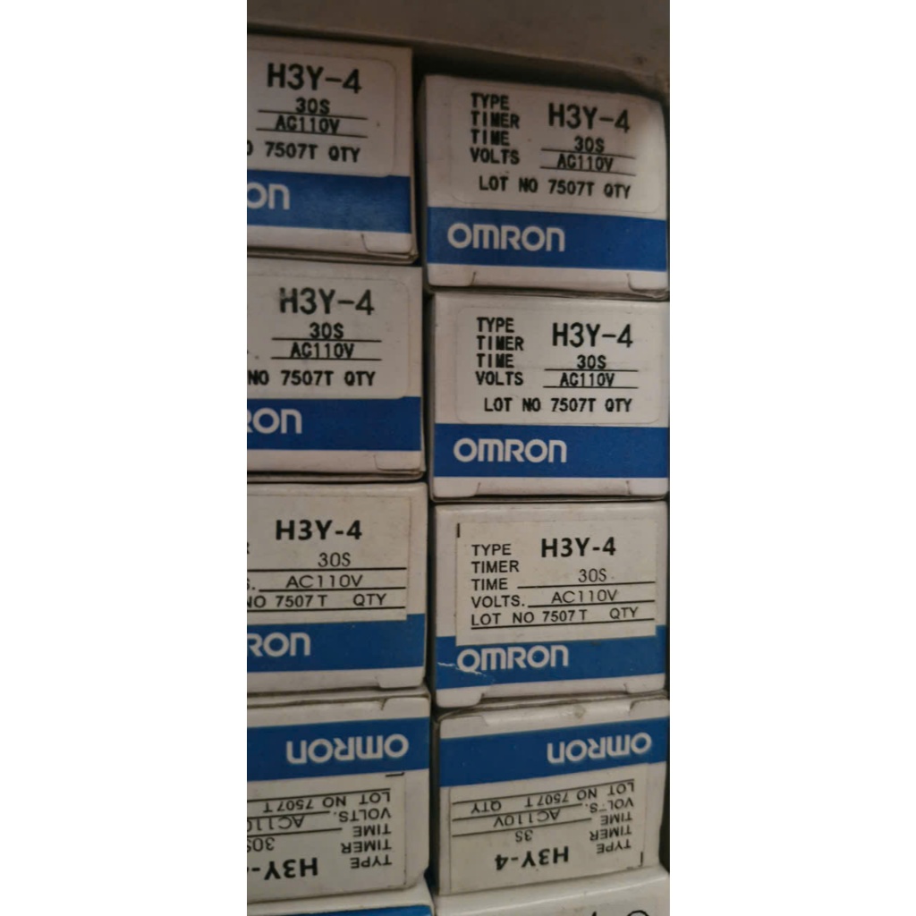 OMRON Rơle thời gian nhỏ H3Y-4
