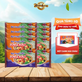Thùng 50 Gói Bột Canh Hải Châu Giúp Bổ Sung I-ốt Cần Thiết Cho Cơ Thể 190g