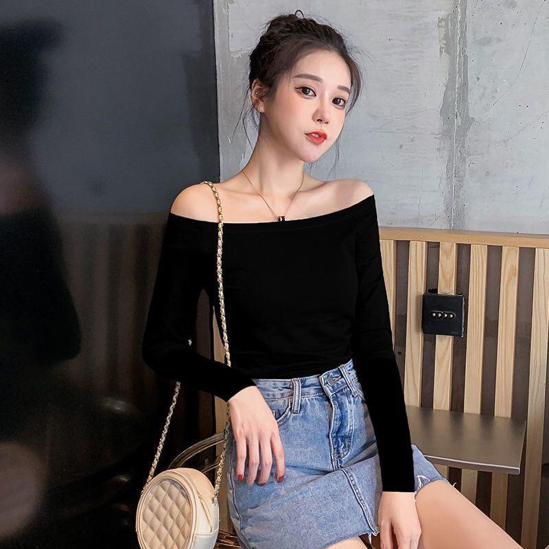 Áo Trễ Vai Dài tay sang trọng, Cá Tính, Dễ phối đồ. Tú Linh Clothing Cotton | BigBuy360 - bigbuy360.vn