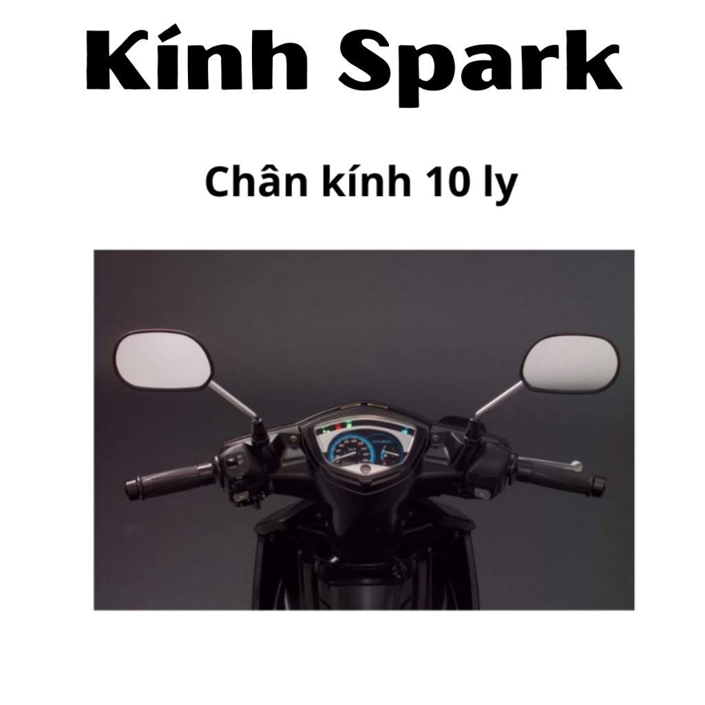   VG387  Kính   Gương   chiếu hậu Spark Thái - Kính Spark Zin Yamaha Thái Lan 