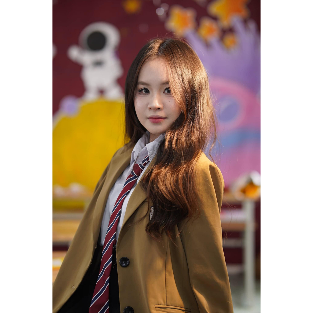 Cà Vạt Đồng Phục Học Sinh JK, Cà vạt Kỷ Yếu, Nơ Kỷ Yếu - MS02, Cavat đỏ kẻ xanh