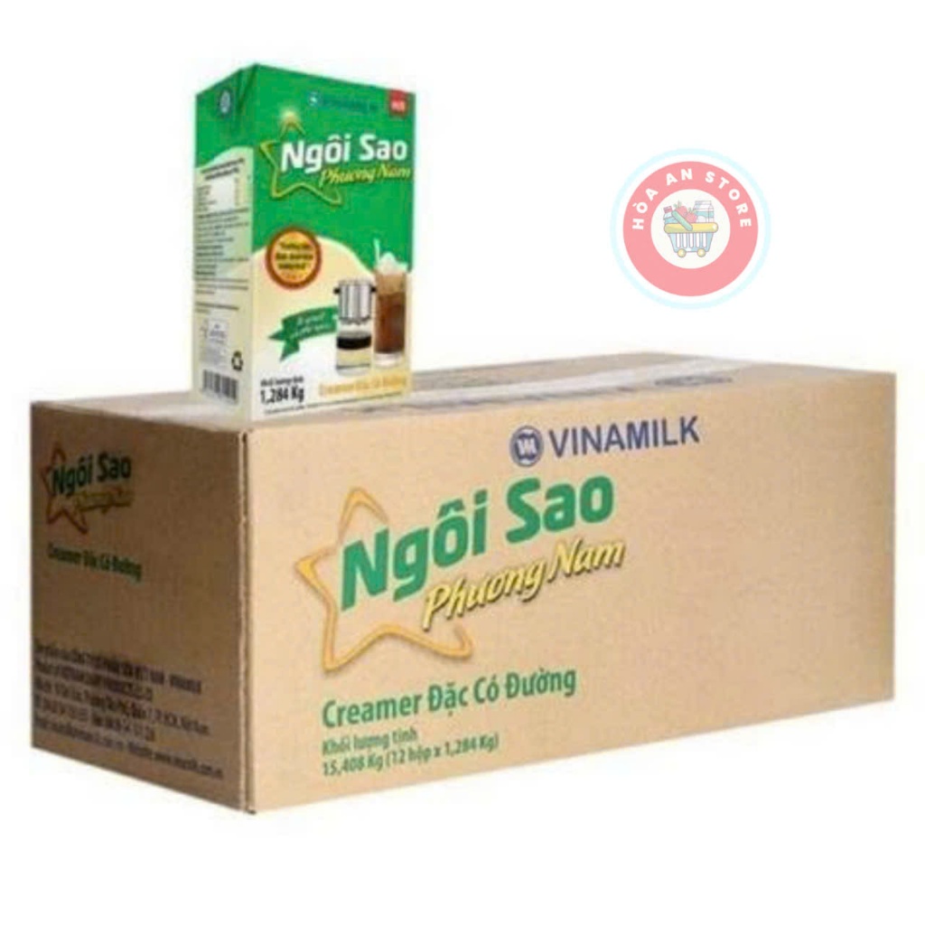  Sữa Đặc NGÔI SAO PHƯƠNG NAM Xanh Lá 1284g  12 hộp  - VINAMILK 
