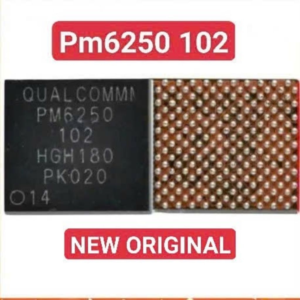 PM6250 102 ic nguồn cho Sam"sung A525, A725, ch0 Note 9, Note 9 Pro, ch0 10 hàng mới trong vỉ