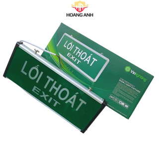 Đèn exit chỉ dẫn thoát hiểm,  giúp định hướng lối đi, đường thoát hiểm khi mất điện, dùng trong trung cư, nhà cao tầng,.