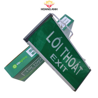 Đèn exit chỉ dẫn thoát hiểm,  giúp định hướng lối đi, đường thoát hiểm khi mất điện, dùng trong trung cư, nhà cao tầng,.