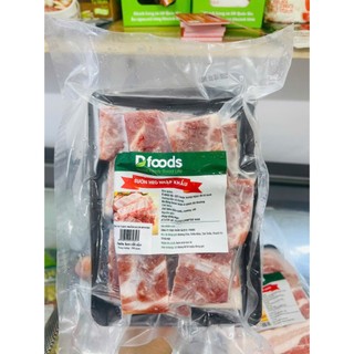Sườn Heo Tiện Lợi, Gọn Nhanh Mỗi Bữa Ăn- Khay 500g Cắt Sẵn-Kho, Nướng, Xào Chua Ngọt