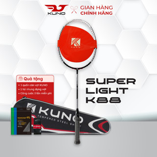  Vợt Cầu Lông KUNO Super Light K88 Full Carbon Công Thủ Toàn Diện 6U Siêu Nhẹ Vợt Căng Sẵn 10.5kg 