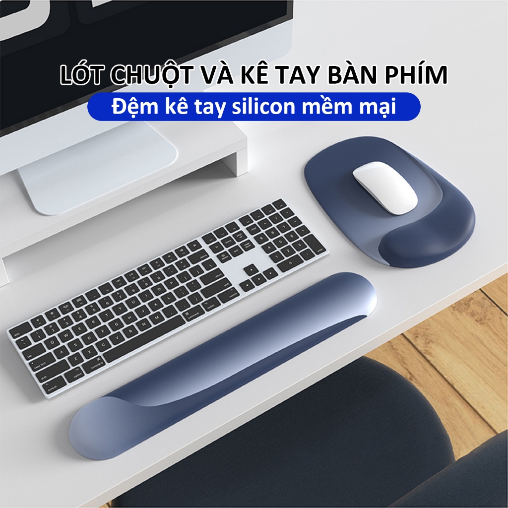 Tấm lót chuột tiện dụng cao cấp Poermax LC03 chống trượt không thấm nước