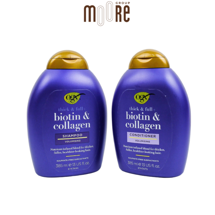 Dầu gội xả Ogx Renewing Argan Oil Of Morocco Màu Xanh 385ml/chai