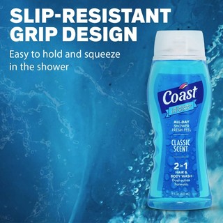 Sữa Tắm Gội Coast Classic Scent 532ml
