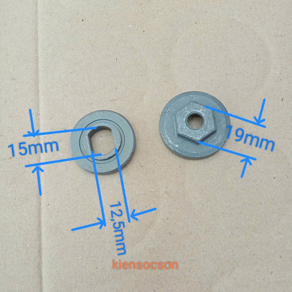Ốc hãm đá máy cắt gạch lát, ốp (compo 2 bộ)