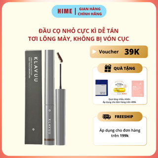  Chuốt mày Klavuu cao cấp Hàn Quốc đầu cọ nhỏ dễ tán không vón cục 