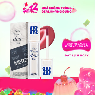[New Dew] Son Tint Bóng Dạng Thạch, Lâu Trôi Cho Đôi Môi Ẩm Mịn Hàn Quốc Merzy The Watery Dew Tint 4g