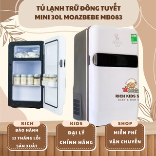   Gấp inbox  Tủ lạnh mini trữ sữa trữ đông cho bé và mẹ Moazbebe MB083 - Dung tích 30L   BẢO HÀNH 12 THÁNG   