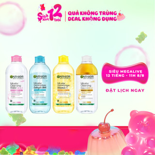 Nước Tẩy Trang làm Sạch Sâu Garnier Micellar Cleansing Water.