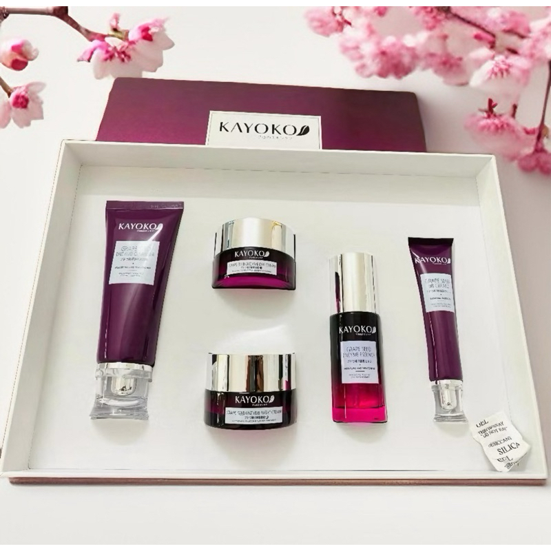 [Chính Hãng Cty] Bộ Mỹ Phẩm Kayoko Tím Nhật Bản, Bộ Kem Kayoko 5in1 Giúp Sạch Nám Trắng Da