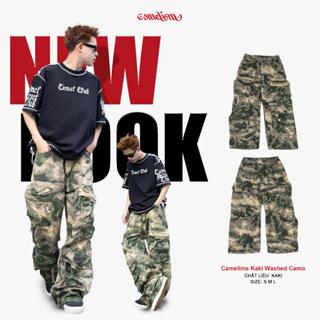 Quần Jeans Camelism Camo 11oz  Camel Street Club form Suông Ống rộng unisex nam nữ menswear 