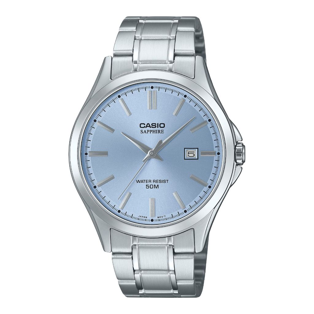 Đồng Hồ Nam MTS-115D-2A2VDF Quartz Mặt Kính Sapphire 41.3mm Vỏ Kim Loại Thép Không Gỉ Chống Nước Chí