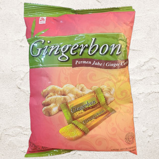 GINGERBON < gói ĐỎ 125g > KẸO GỪNG (mềm) Ginger Candy (HALAL)