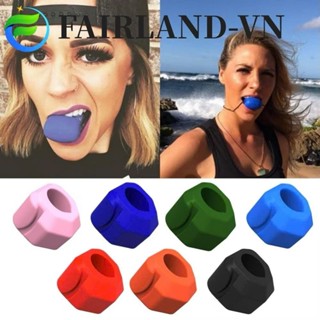   MẶT GÓC CẠNH  Bóng Tập Cơ Hàm Thon Gọn Mặt Silicone Đàn Hồi 4 Cấp Độ Định Hình Gương Mặt V-Line Tăng Cơ Cằm Tiện Lợi 