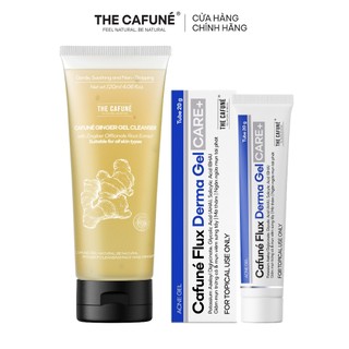  Combo Dành Cho Da Mụn Gel Chấm Mụn Cafuné Flux Sữa Rửa Mặt The Cafuné 120gram Skincare Làm Đẹp Da Chăm Sóc Da 