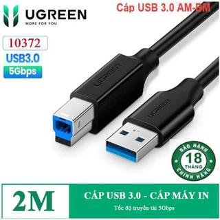 Cáp usb 3.0 am - bm ugreen 10372 30753 us210 usb 5gbps cao cấp