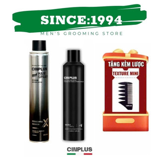  GÔM CINPLUS | Gôm Tạo Kiểu Tóc Cố Định Nếp Tóc CINPLUS 300ml - Hàng Cao Cấp 