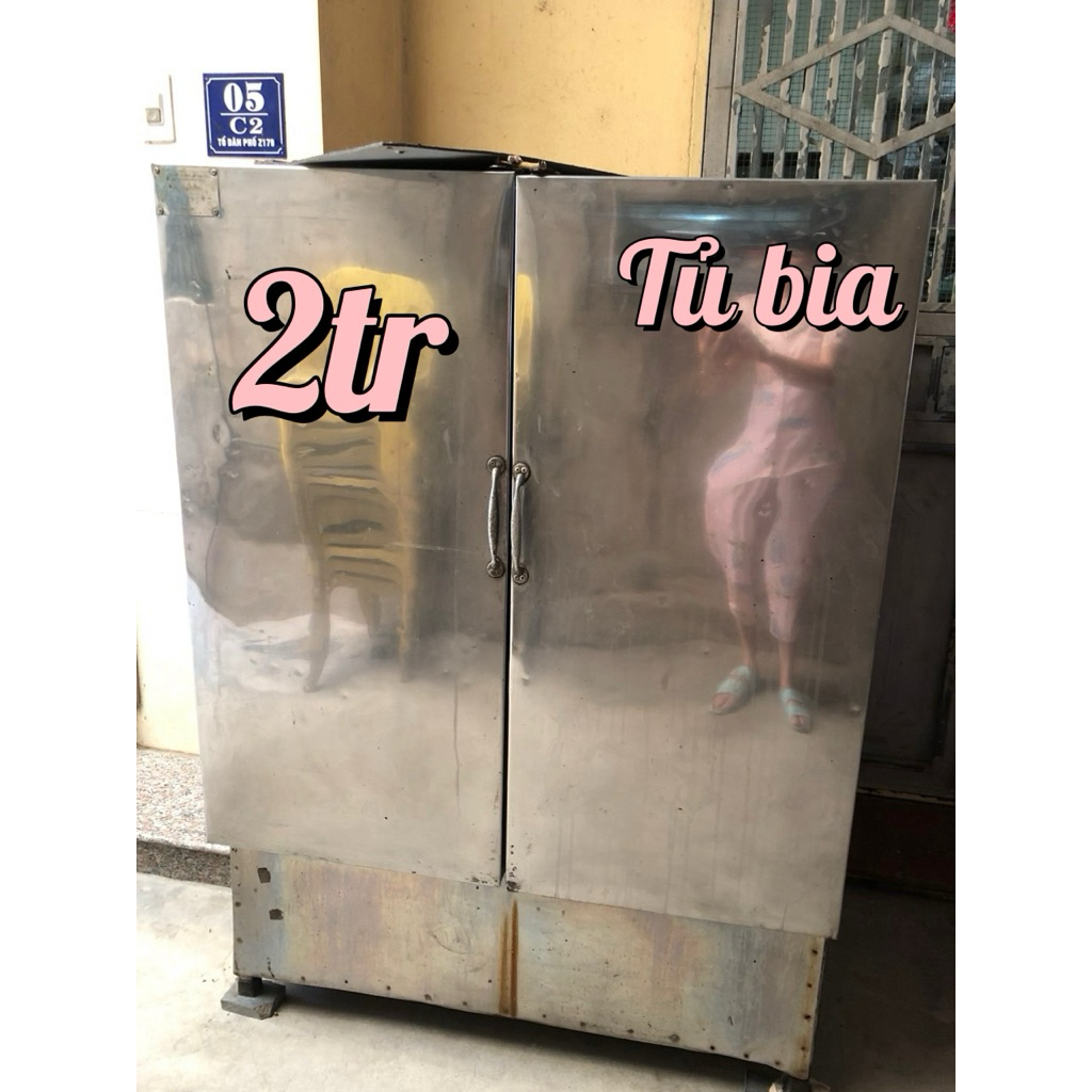 thanh lý tủ ủ lạnh bom bia để được 10 bom loại 20 lít