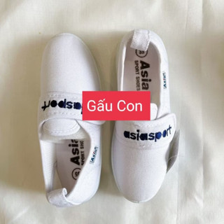 Giày thể dục xé dán Asia - Giày bata vải quai xé, giày học sinh