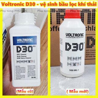  Dung dịch D30 Voltronic vệ sinh bầu lọc khí thải động cơ diesel tại nhà hiệu quả   chai 500ml  