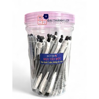 Hũ 50 Cây Bút Thiên Lộc TL-079 ngòi 0.7mm chất lượng tốt (Mực Xanh/Đỏ/Đen)
