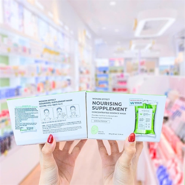 Hộp Mặt Nạ Wonjin Effect Nourising Suppelement 30 miếng
