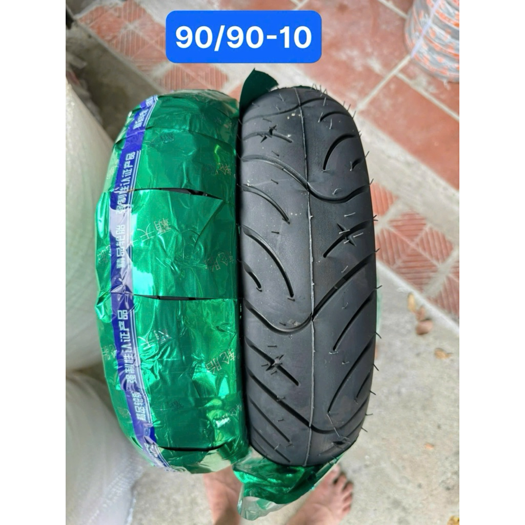 Lốp xe điện không săm - 6PR đủ thông số lốp 300-10,90/90-12,350-10,300-8,100/90-10,12x250,14x250