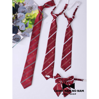 Cà Vạt Đồng Phục Học Sinh JK Cà Vạt tự thắt thắt sẵn Nơ cổ nam nữ Nhật Bản, Cà Vạt nơ kỉ yếu