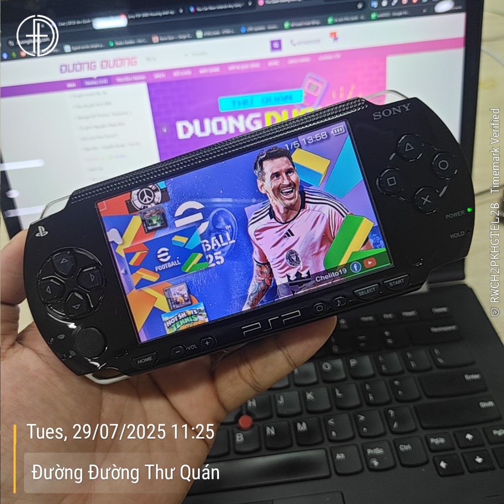 PSP 1000 [Máy Cũ 99% - Đọc kỹ trong phần mô tả] - 64G - Có Mod Tải Game Free