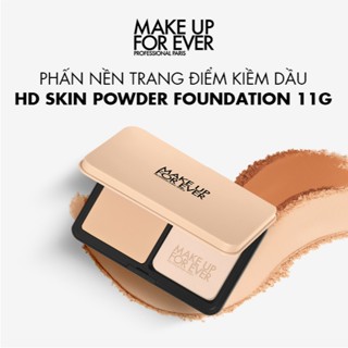 Phấn Nền Trang Điểm Kiềm Dầu HD Skin Powder Foundation 11g - MAKE UP FOR EVER - Nhập khẩu độc quyền từ Pháp
