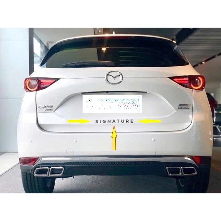 Tem Chữ Nổi Signature Dán Duôi Xe Mazda CX5 Đời 2018 2019 2020 2021 2022 2023 2024 2025