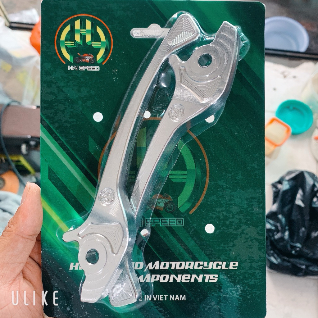 Tay thắng nhôm CNC xe điện Quantum Datbike