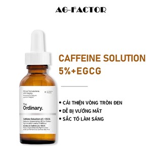 The Ordinary Mắt Caffeine 5% + EGCG 30ml - Giảm Bọng Mắt ,Giảm Sưng & Thâm Quầng - Phục Hồi Mắt Sau Thức Khuya