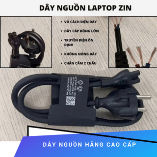 ⚡[Zin]⚡ Dây nguồn sạc laptop , Cáp nguồn kết nối điện 2 chân, dây sạc laptop