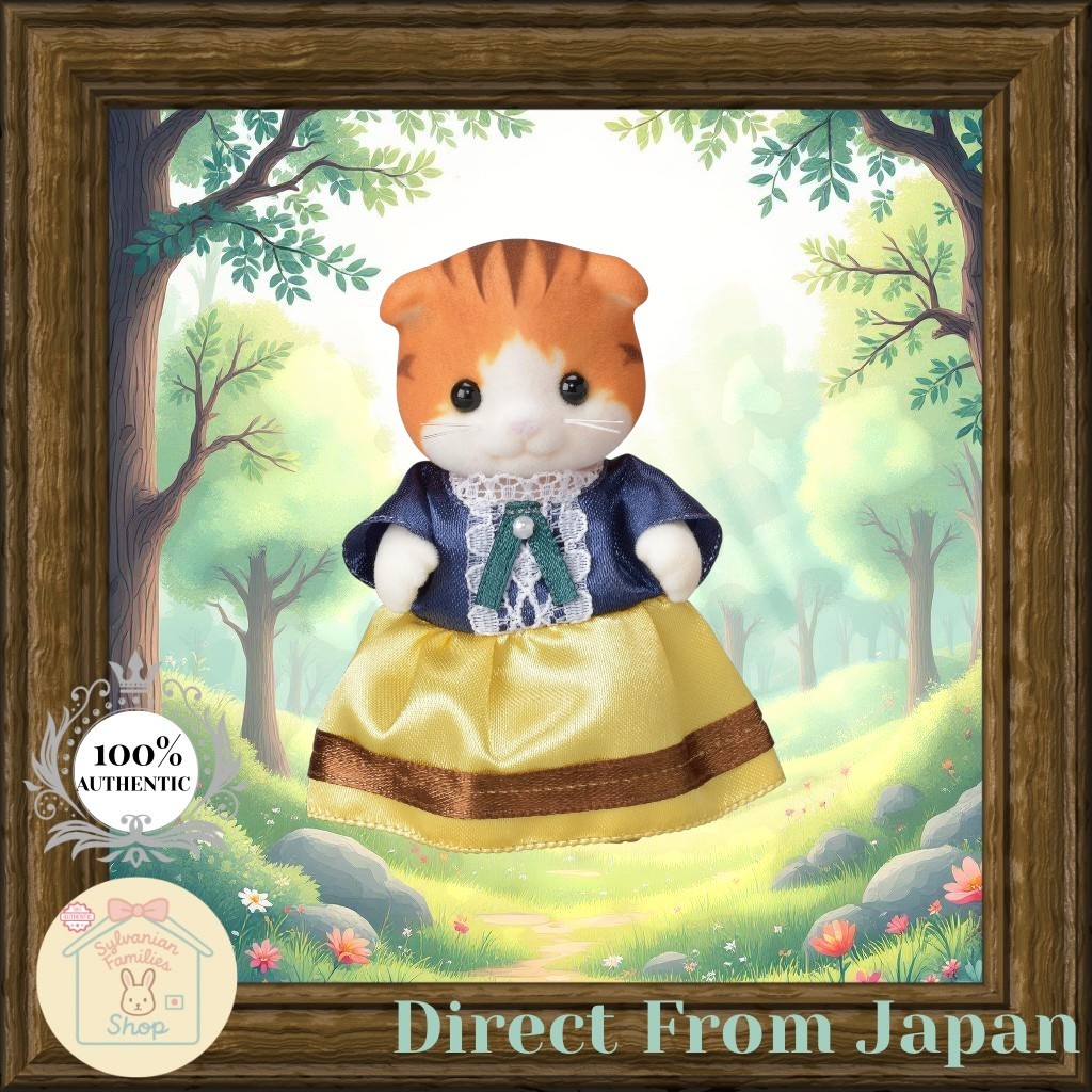 [Sylvanian Families] Búp bê Mẹ Mèo Maple (Maple Cat Mother) Mã Ni-98, EPOCH