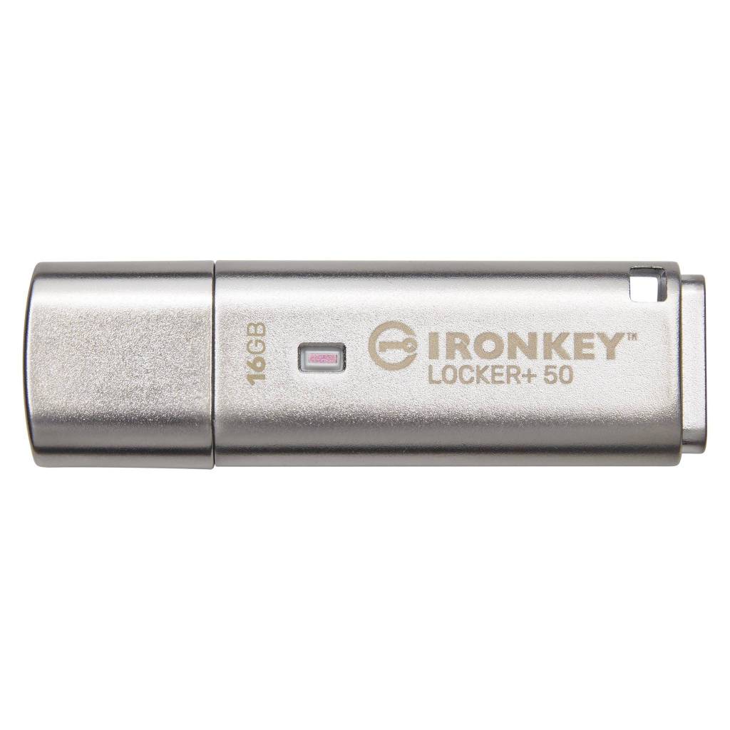USB Bảo Mật Kingston IronKey Locker+ 50 32GB|64GB – IKLP50/32GB/64GB